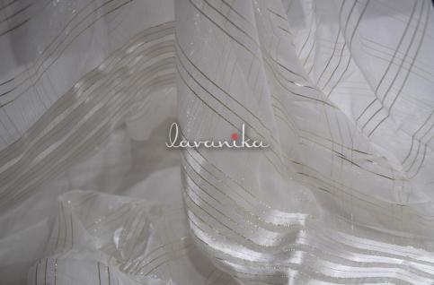 Zari and satin Patta on Dyeable Chiffon Fabric DnoS8PGRFD